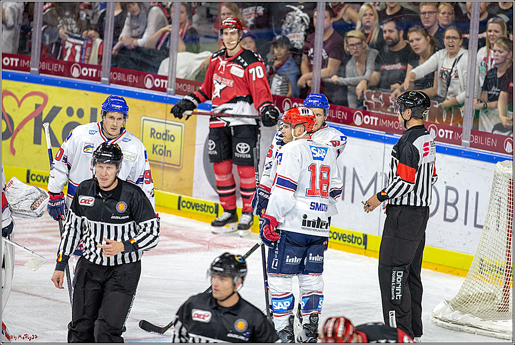 DEL; Koelner Haie - Adler Mannheim, 14.10.2018